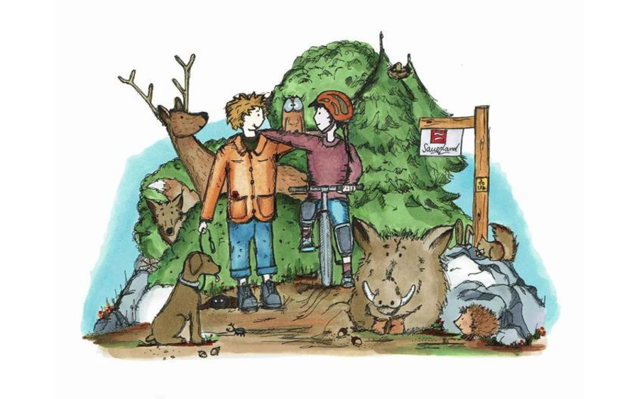 Verhaltensregeln im Wald