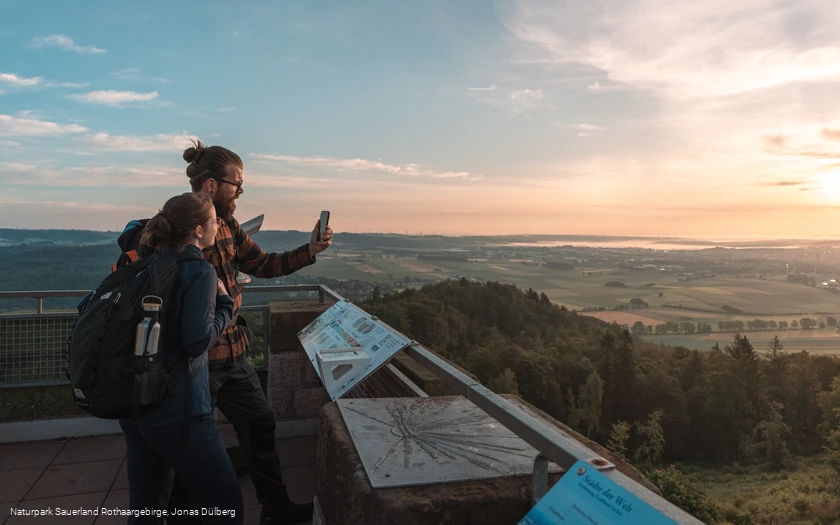 Auf dem Georg Viktor Turm
