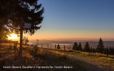 Sonnenaufgang am Aussichtspunkt Kalied