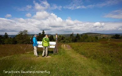 Panoramatafeln auf der Kahlen Pön