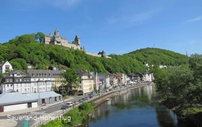 Blick auf Altena mit der Burg