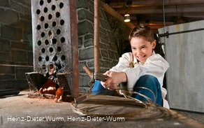 Deutsches Drahtmuseum_Schockenzug zum Ausprobieren