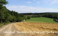 Zuweg in Richtung Attendorn