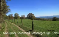 Aussicht bei Windhausen im Herbst