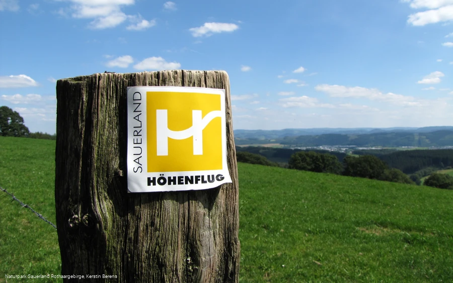 Markierung Sauerland-Höhenflug