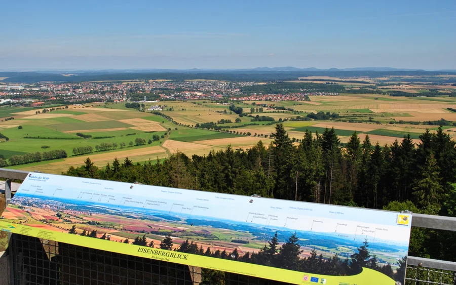 Blick über Korbach vom Georg-Viktor-Turm