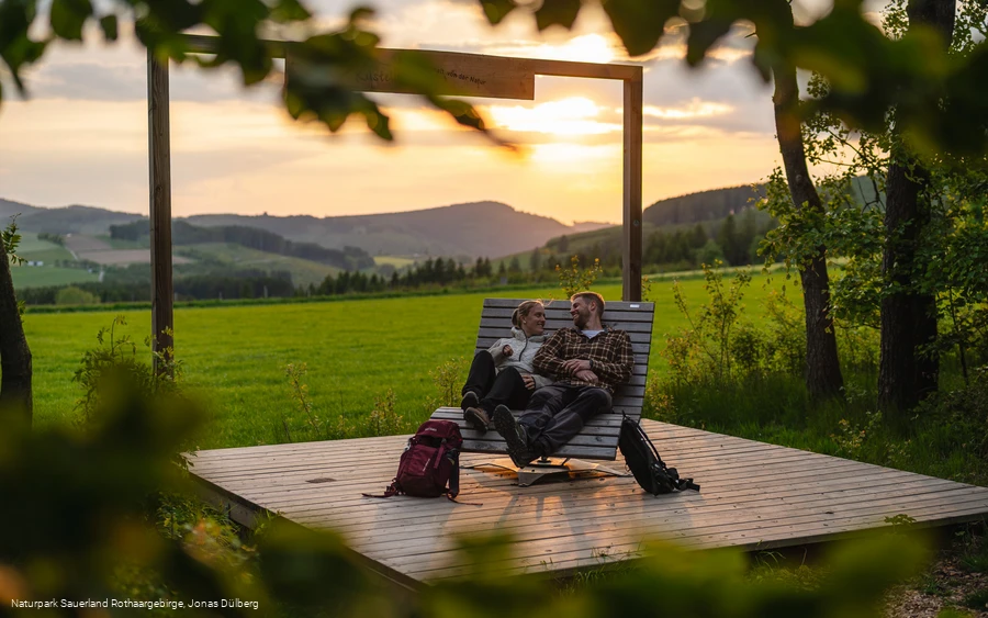Wanderbank in Küstelberg