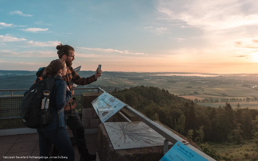 Auf dem Georg Viktor Turm