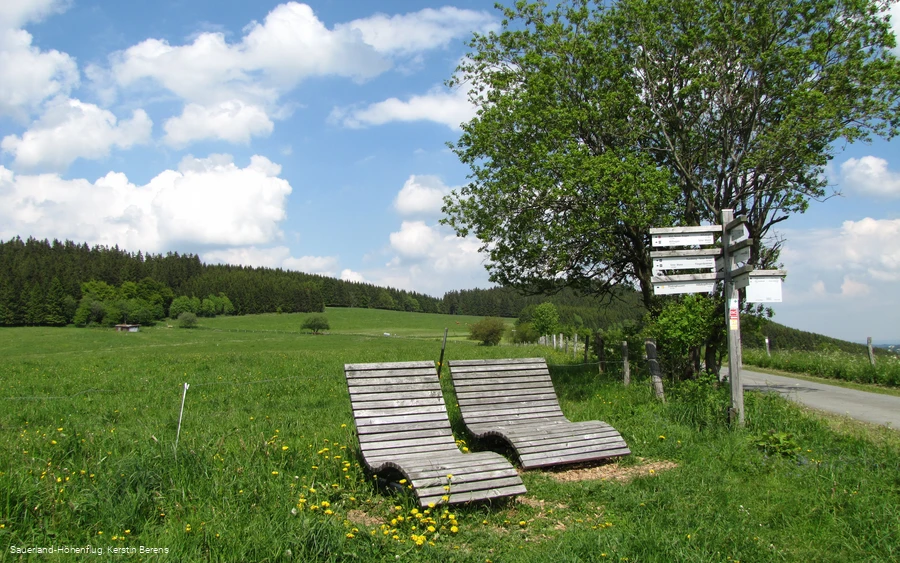 Pausenplatz am Sauerland-Höhenflug
