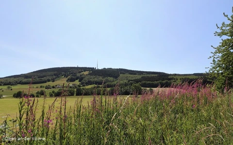 Blick auf die Nordhelle aus Richtung Reblin (Hersc