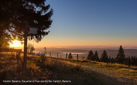 Sonnenaufgang am Aussichtspunkt Kalied