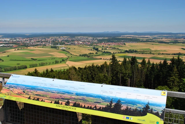 Blick über Korbach vom Georg-Viktor-Turm