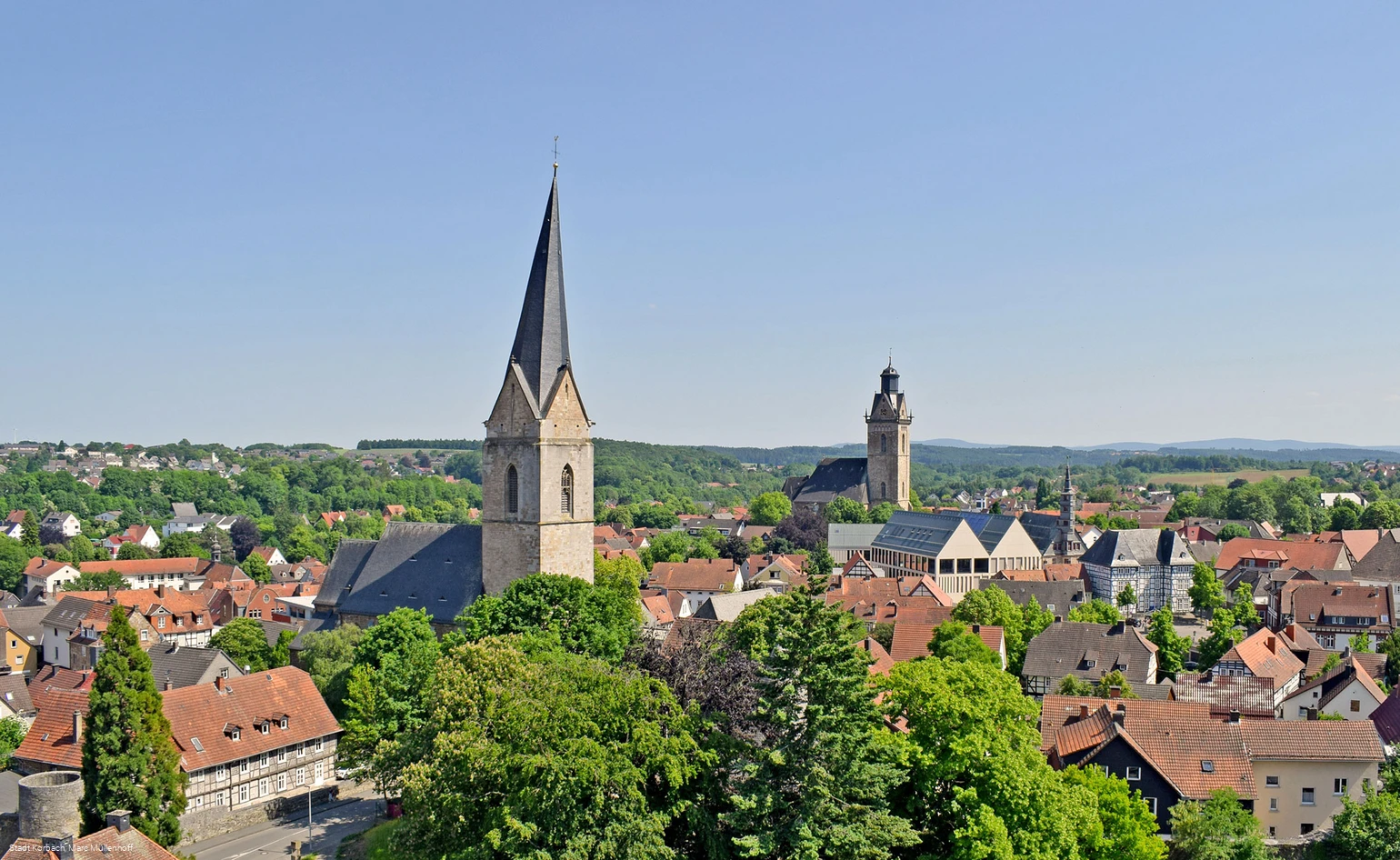 Korbacher Kirchenblick