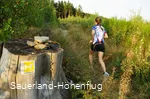 Läuferin am Sauerland-Trailrun
