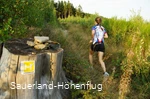 Läuferin am Sauerland-Trailrun