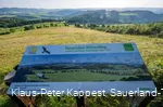 Panoramatafel am Sauerland-Höhenflug