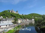 Blick auf Altena mit der Burg