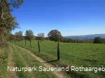 Aussicht bei Windhausen im Herbst