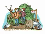 Verhaltensregeln im Wald